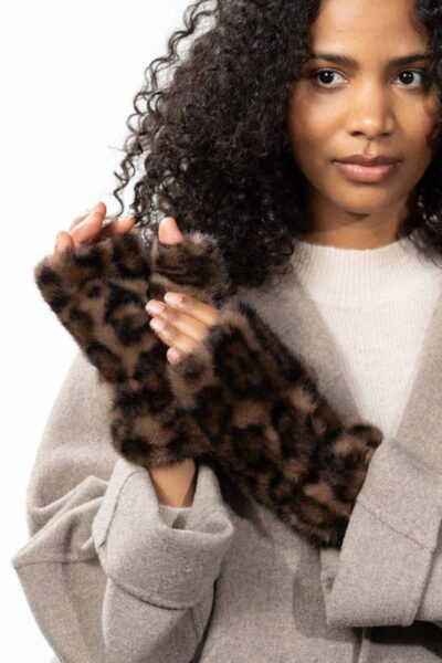 Britamu fingerless gloves print Barts Amsterdam