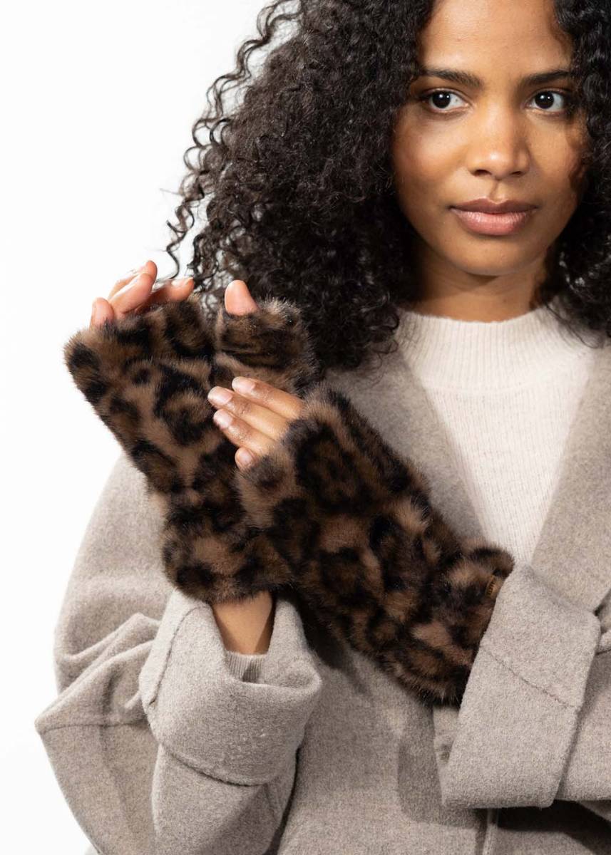Britamu fingerless gloves print Barts Amsterdam - Afbeelding 2