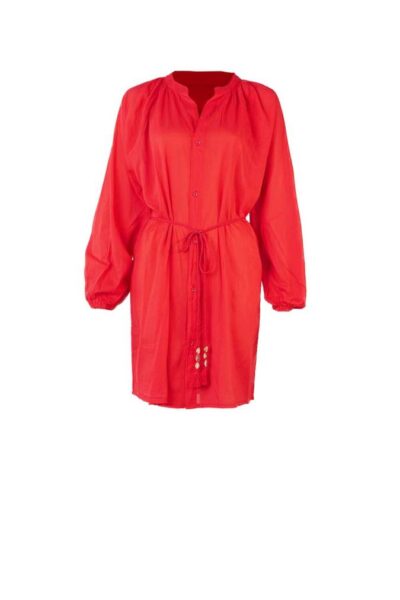 Cuhra dress red Barts Amsterdam