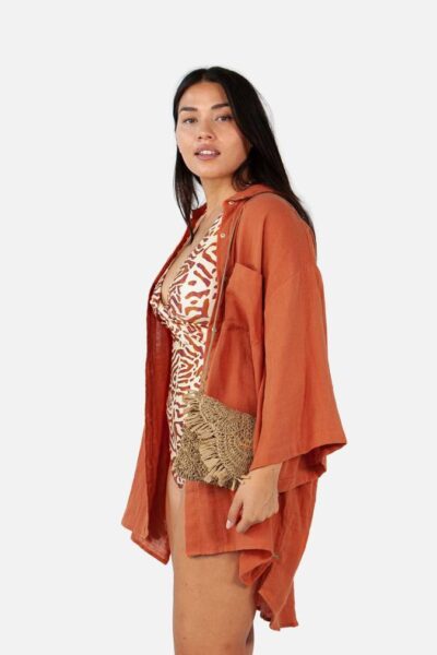 Elanora shoulderbag light brown Barts Amsterdam