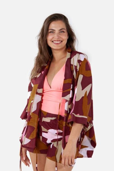 Falesy kimono maroon Barts Amsterdam