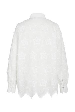 Coconut felina shirt white Bruuns Bazaar
