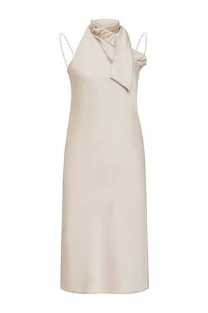 Acacia nellie dress silver cloud Bruuns Bazaar