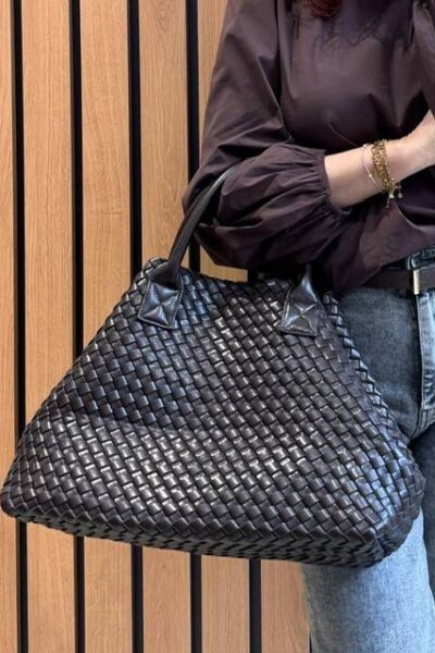 Mia bag square brown BOW19