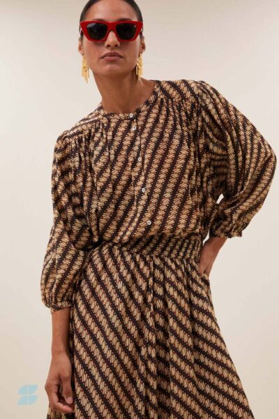 Becky manilla blouse print By-Bar Amsterdam