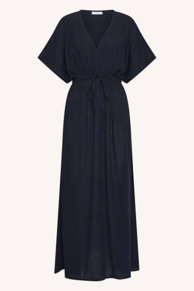 Long dress captain blue By-Bar Amsterdam