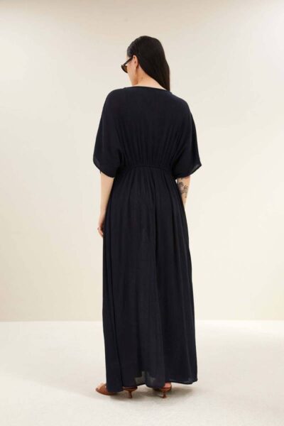 Long dress captain blue By-Bar Amsterdam
