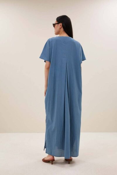 Bali dress stone blue By-Bar Amsterdam