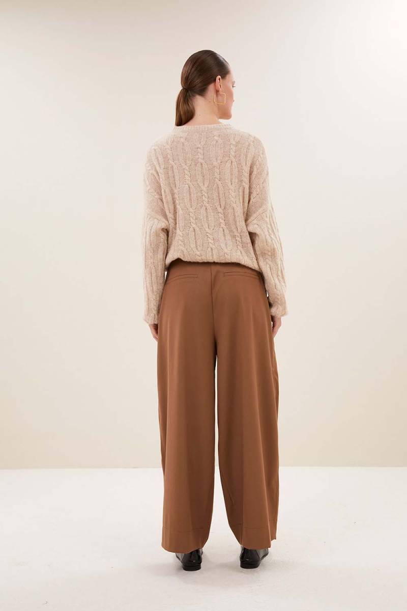 Jule camel pants camel By-Bar Amsterdam - Afbeelding 4