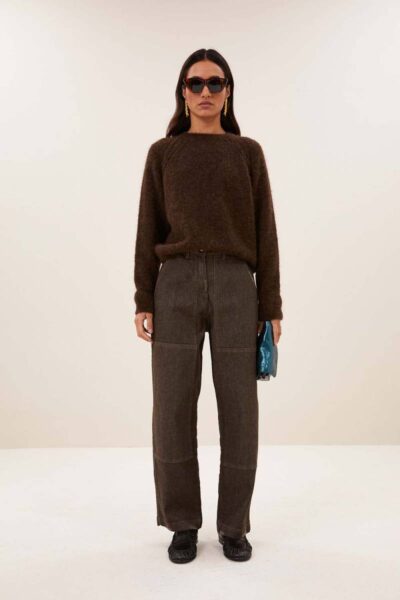 Falon pullover deep brown By-Bar Amsterdam