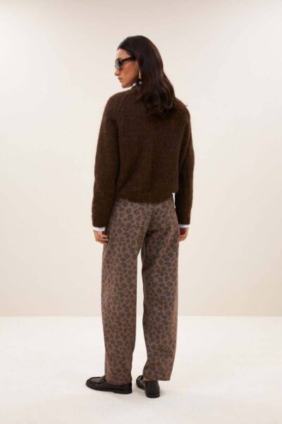 Falon pullover deep brown By-Bar Amsterdam