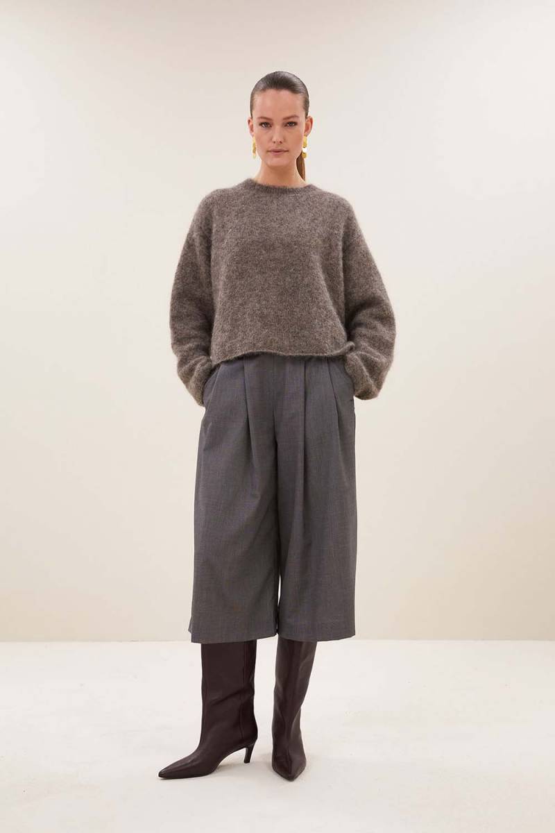 Mowi bermuda shorts dark grey By-Bar Amsterdam - Afbeelding 2