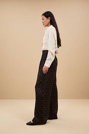 Lincy blouse cream By-Bar Amsterdam
