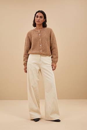 Odin cord pant sand shell By-Bar Amsterdam