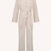 Esra poplin suit almond By-Bar Amsterdam - Afbeelding 7