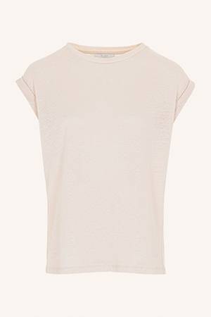 Thelma linen top oyster By-Bar Amsterdam