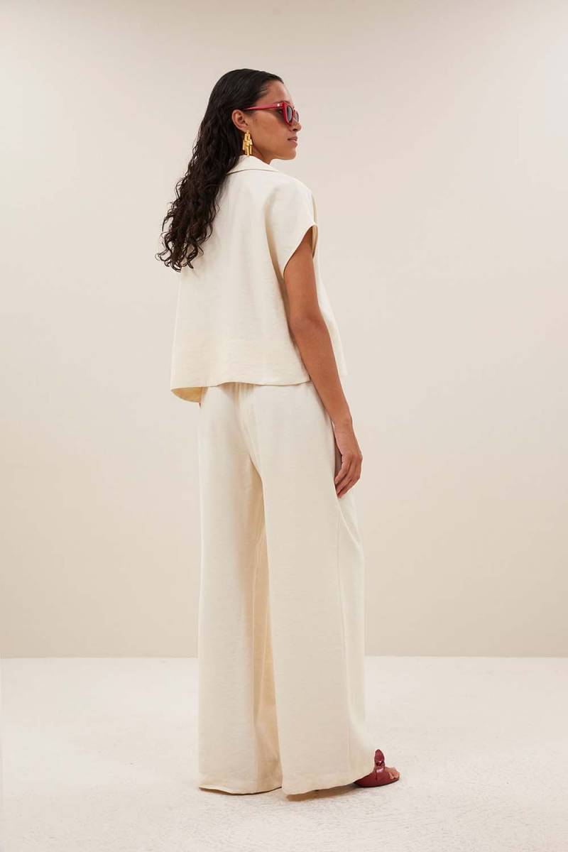 Zia blouse cream By-Bar Amsterdam - Afbeelding 5