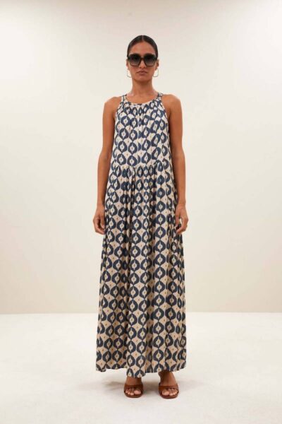 Peggy goa dress print By-Bar Amsterdam