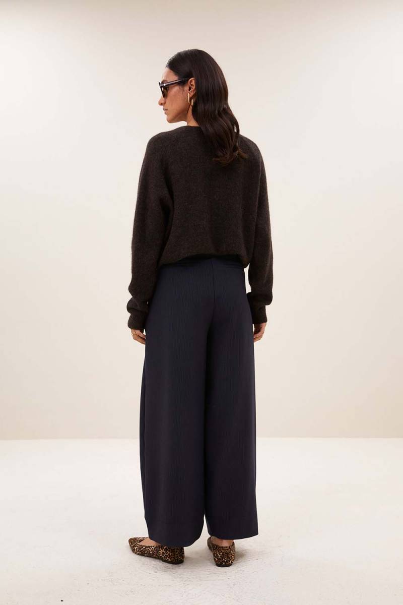 Polly pullover deep brown By-Bar Amsterdam - Afbeelding 4