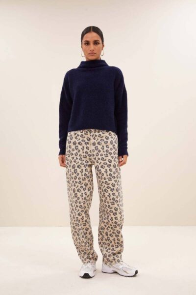 Vinn pullover midnight By-Bar Amsterdam