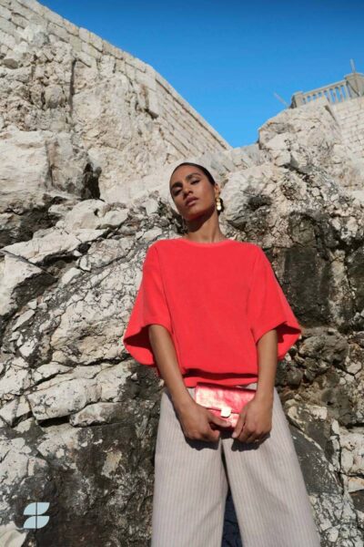 Nuki slub top lollipop By-Bar Amsterdam