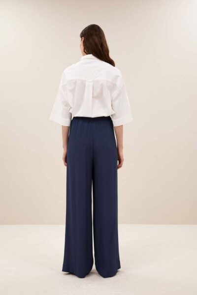 Benji viscose pants winter blue By-Bar Amsterdam