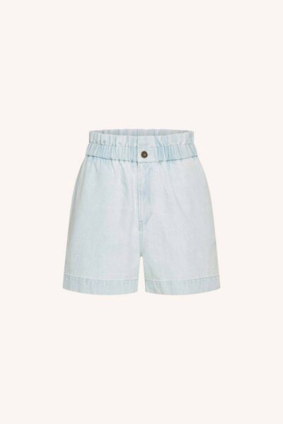 Leon bleached denim short By-Bar Amsterdam