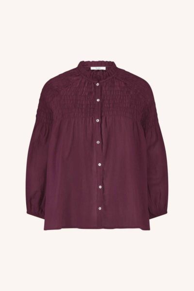 Lilly blouse pecan By-Bar Amsterdam