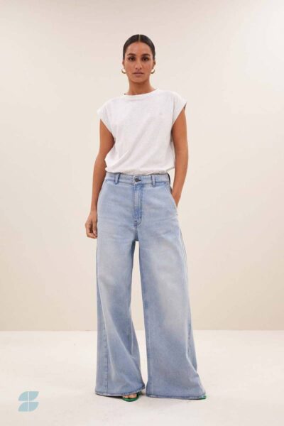 Thelma mirror top light grey mel. By-Bar Amsterdam