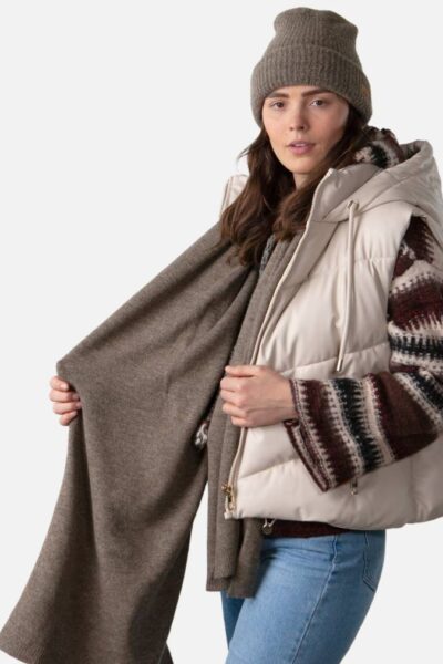 Witzia scarf brown Barts Amsterdam