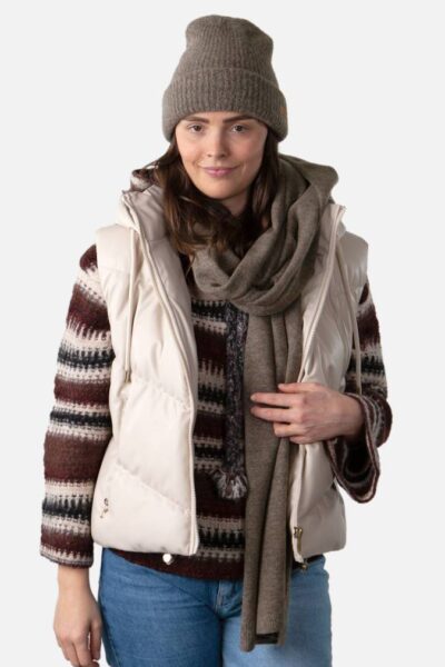 Witzia scarf brown Barts Amsterdam