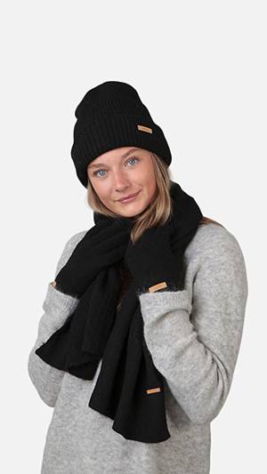 Witzia scarf black Barts Amsterdam