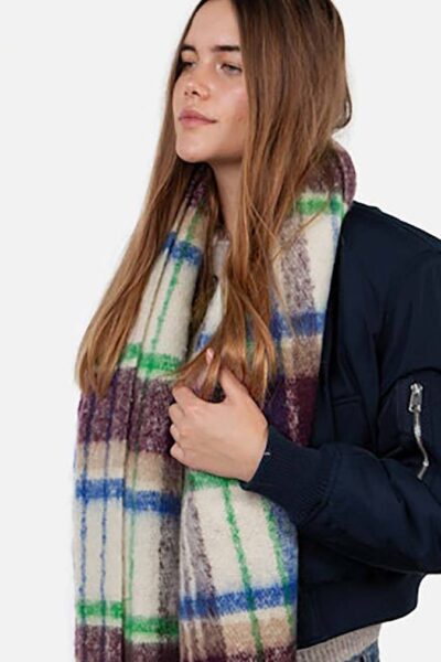 Loriant scarf aubergine Barts Amsterdam