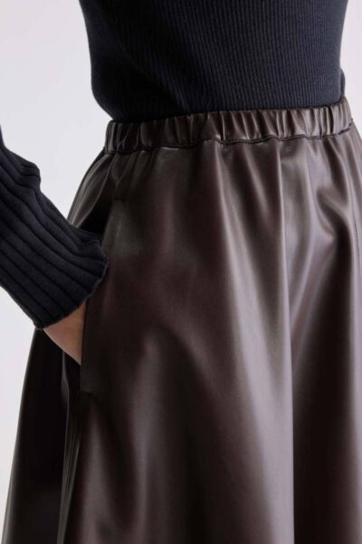 Hezra skirts dark roast Bellerose