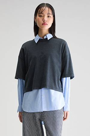Voss t-shirts navy Bellerose