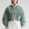 Hiko jackets eucalyptus Bellerose