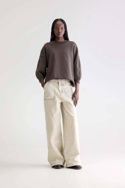 Vicske sweatshirt dark roast Bellerose
