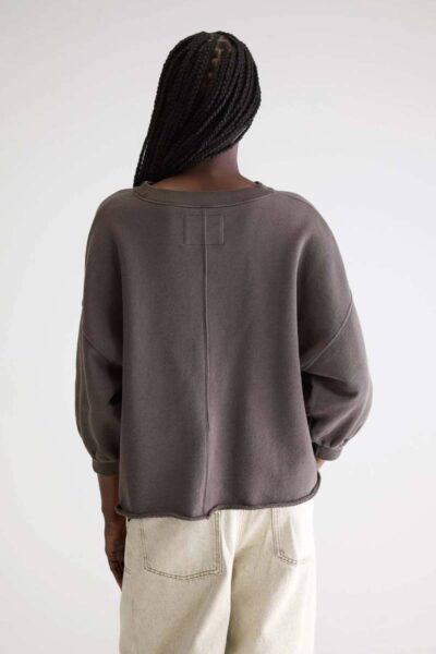 Vicske sweatshirt dark roast Bellerose