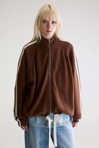 Angie knitwear coffee Bellerose