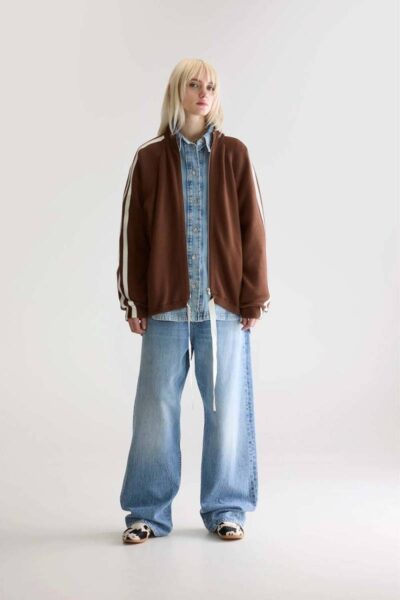 Angie knitwear coffee Bellerose