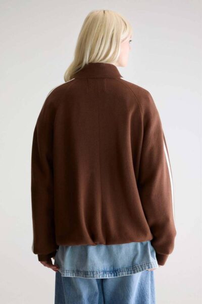 Angie knitwear coffee Bellerose