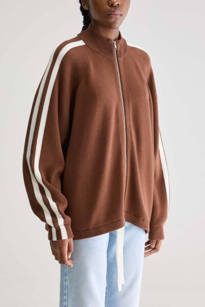 Angie knitwear coffee Bellerose