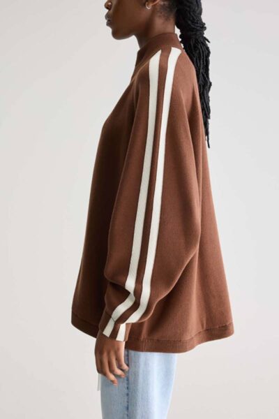 Angie knitwear coffee Bellerose