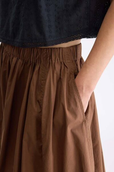 Cinley skirts chocolate Bellerose