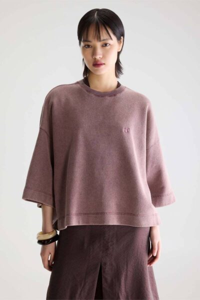 Farlol61 sweatshirts wine Bellerose