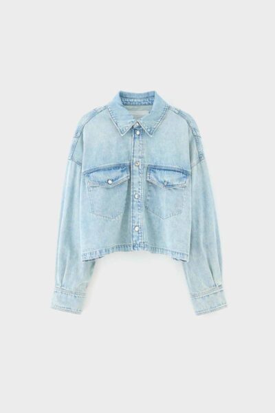 Pery overshirts lt blue bleach Bellerose