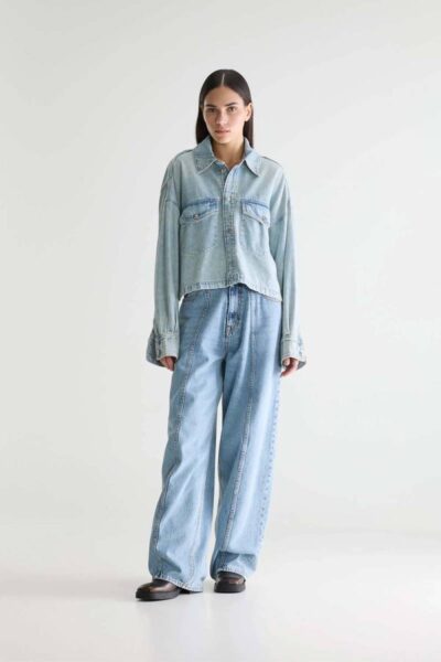 Pery overshirts lt blue bleach Bellerose