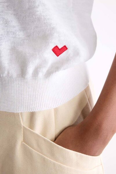 Dadif knitwear white Bellerose