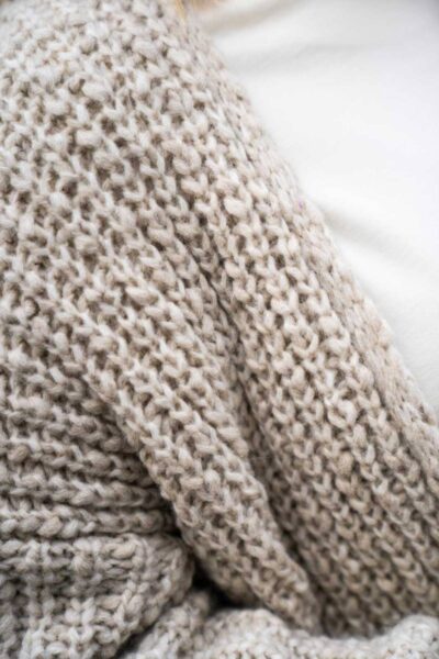 Stella cardigan sand Knit-ted