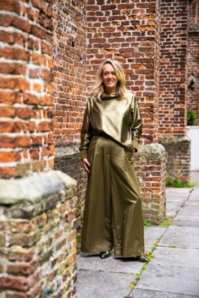 Extension high waist pants toy soldier Essentiel
